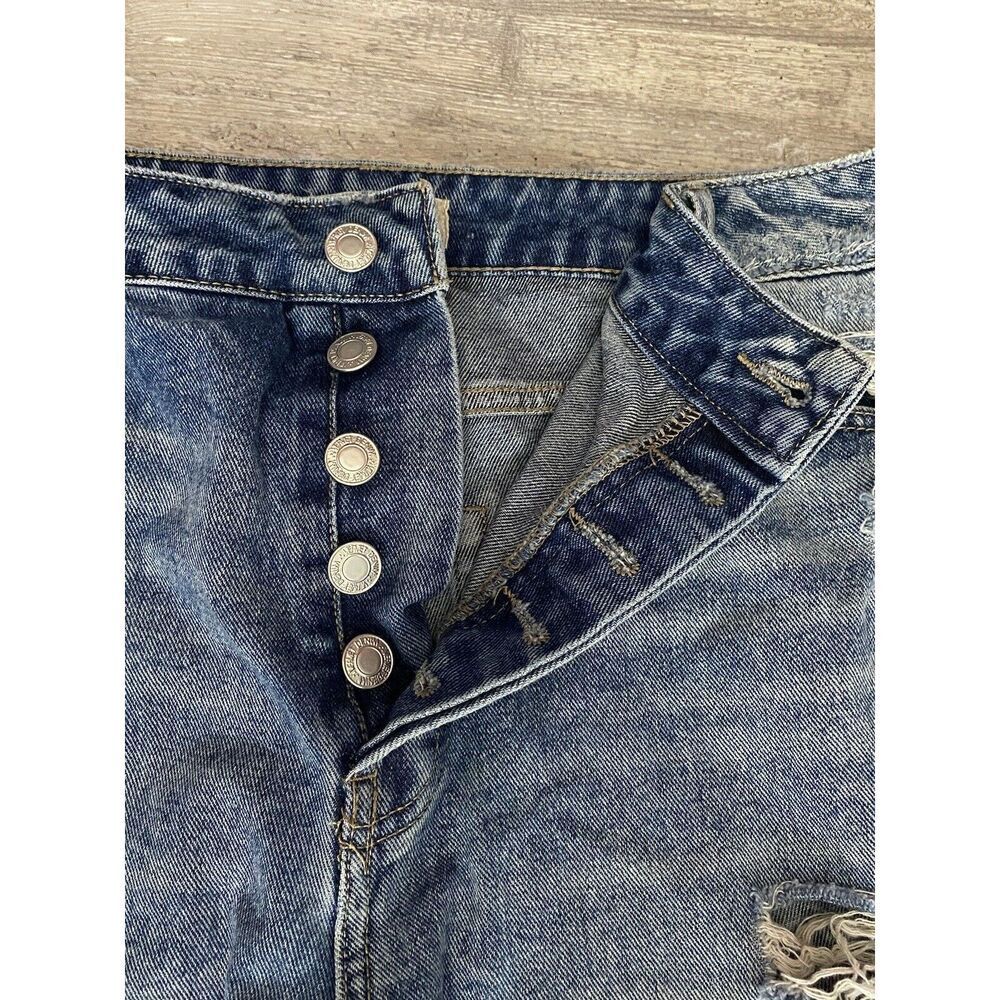Altar’d State Vervet Jeans Straight Fit Button Fly Women’s Sz 32 - Picture 5 of 9